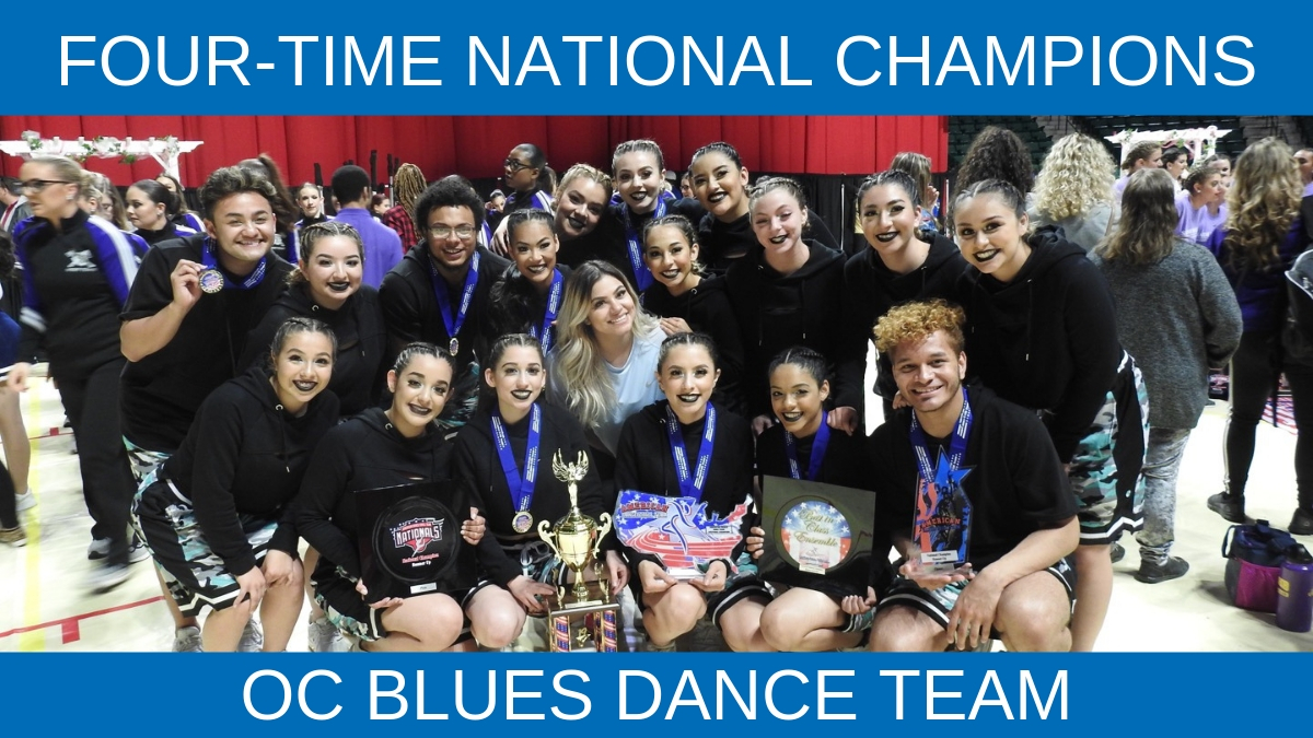 OC Blues Dance Team Claims Fourth Consecutive National Chamionship