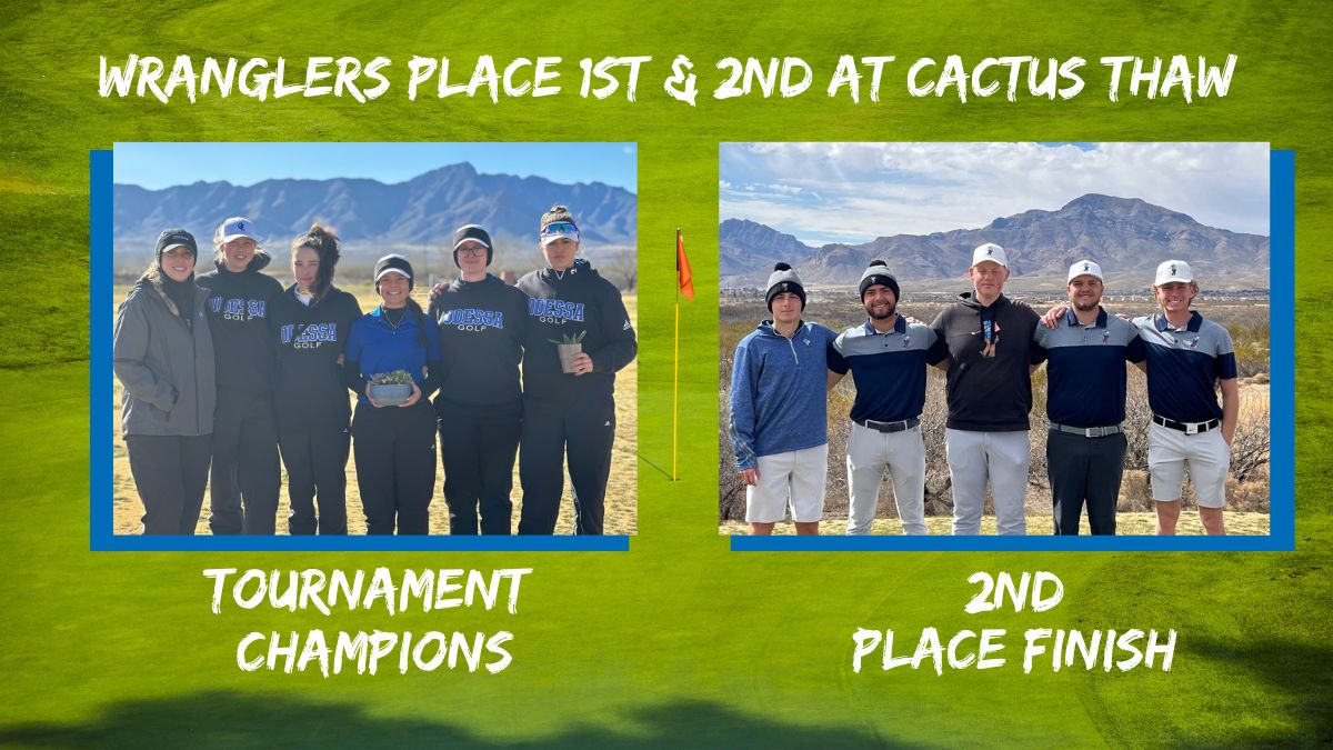 Wrangler Golf Finishes First and Second at Cactus Thaw