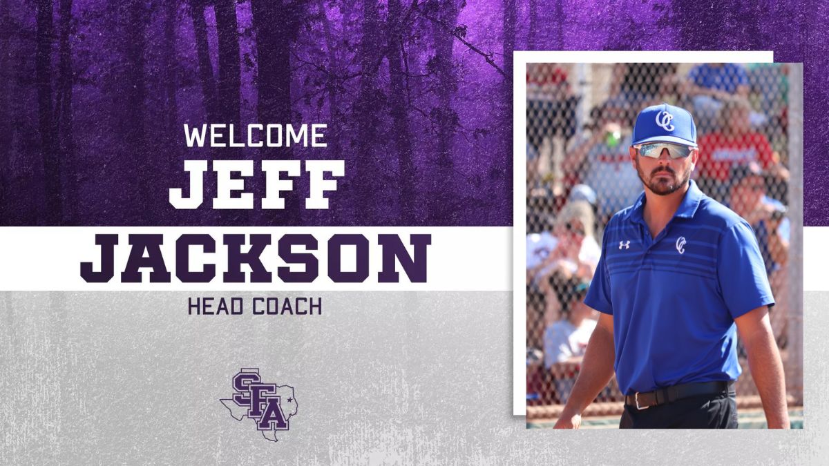 Jeff Jackson Named Head Softball Coach at Stephen F. Austin
