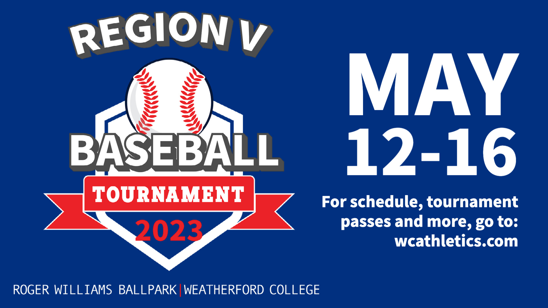 Baseball Heads to Weatherford for Region 5 Tournament