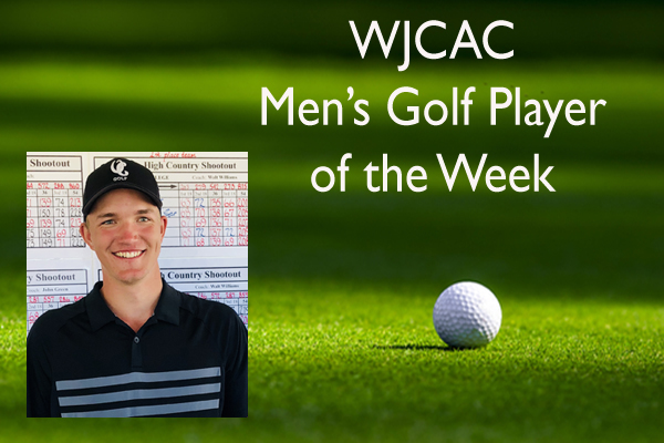 Marcus Wochner named WJCAC Golfer of the Week