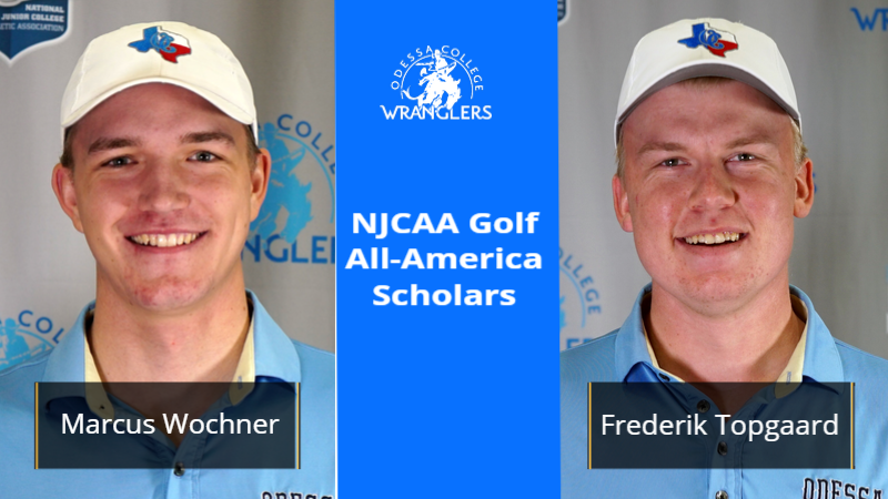 Topgaard and Wochner named NJCAA Srixon/Cleveland Golf All-America Scholars