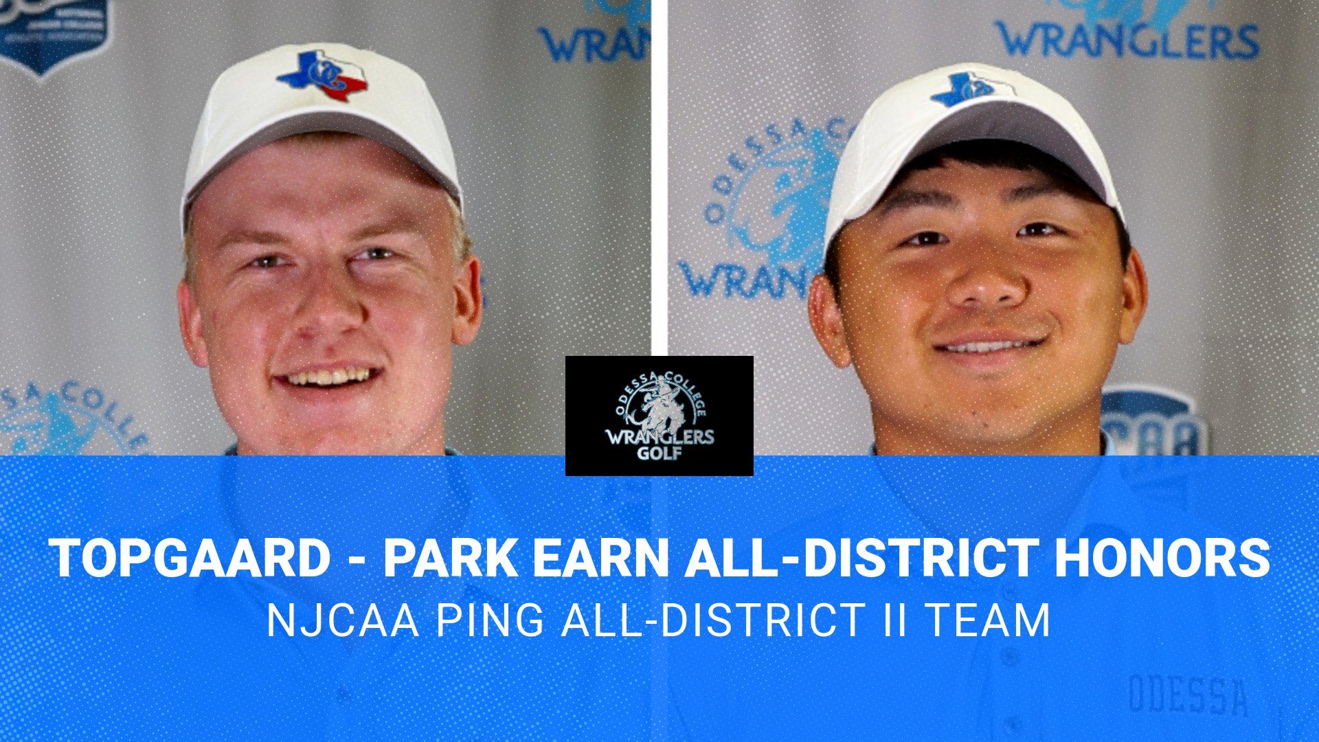 Topgaard and Park named to NJCAA PING All-District Team