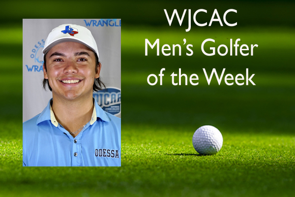 Jaden Chavez named WJCAC Men's Golfer of the Week