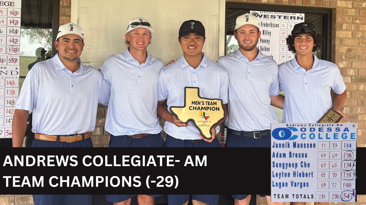 Men's Golf Wins Andrews Collegiate/Am
