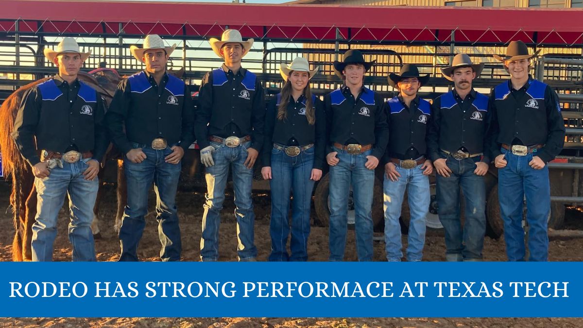 Wranglers Turn in Solid Performance at Texas Tech Rodeo