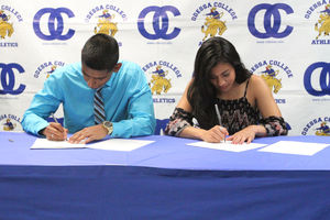 Pair Of Odessa College Runners Signing To Lace Up For UTPB