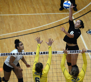 Lady Wranglers defeat Midland College in 4 sets
