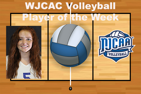 Carly Evetts Named WJCAC Volleyball Player of the Week