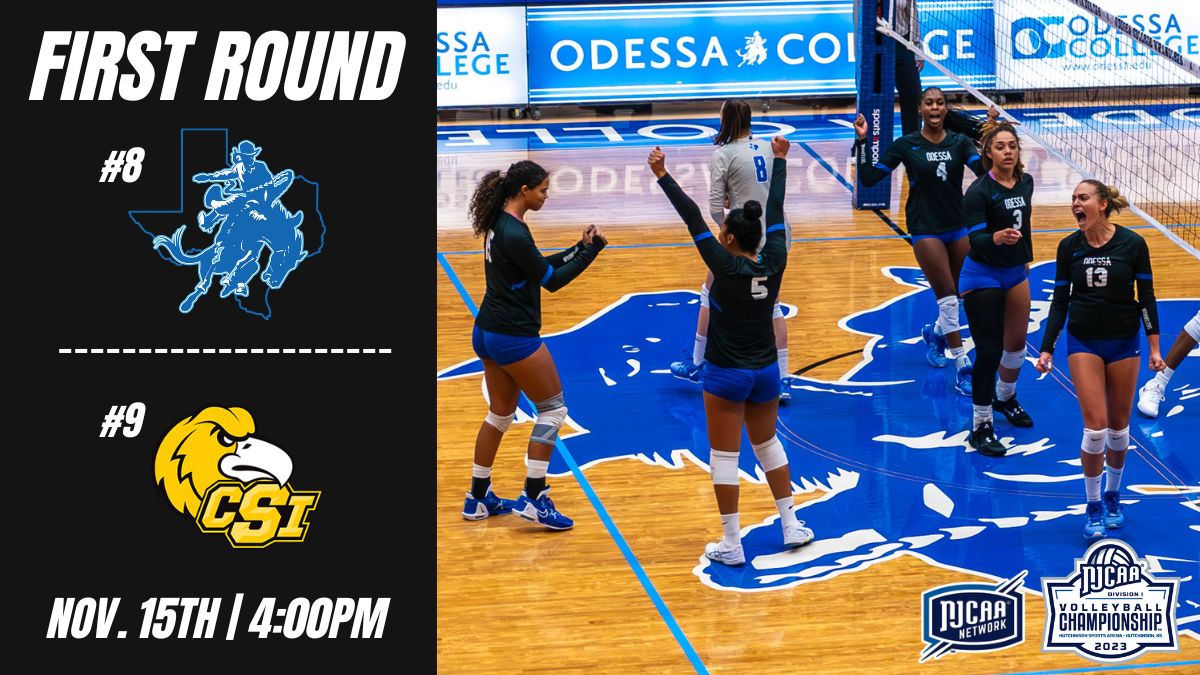 Volleyball Takes on Southern Idaho in First Round of NJCAA D1 Volleyball Championship