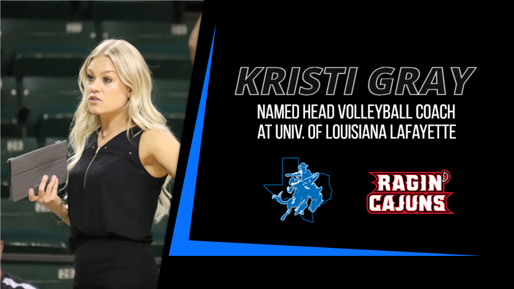Gray Named Head Volleyball Coach at University of Louisiana Lafayette