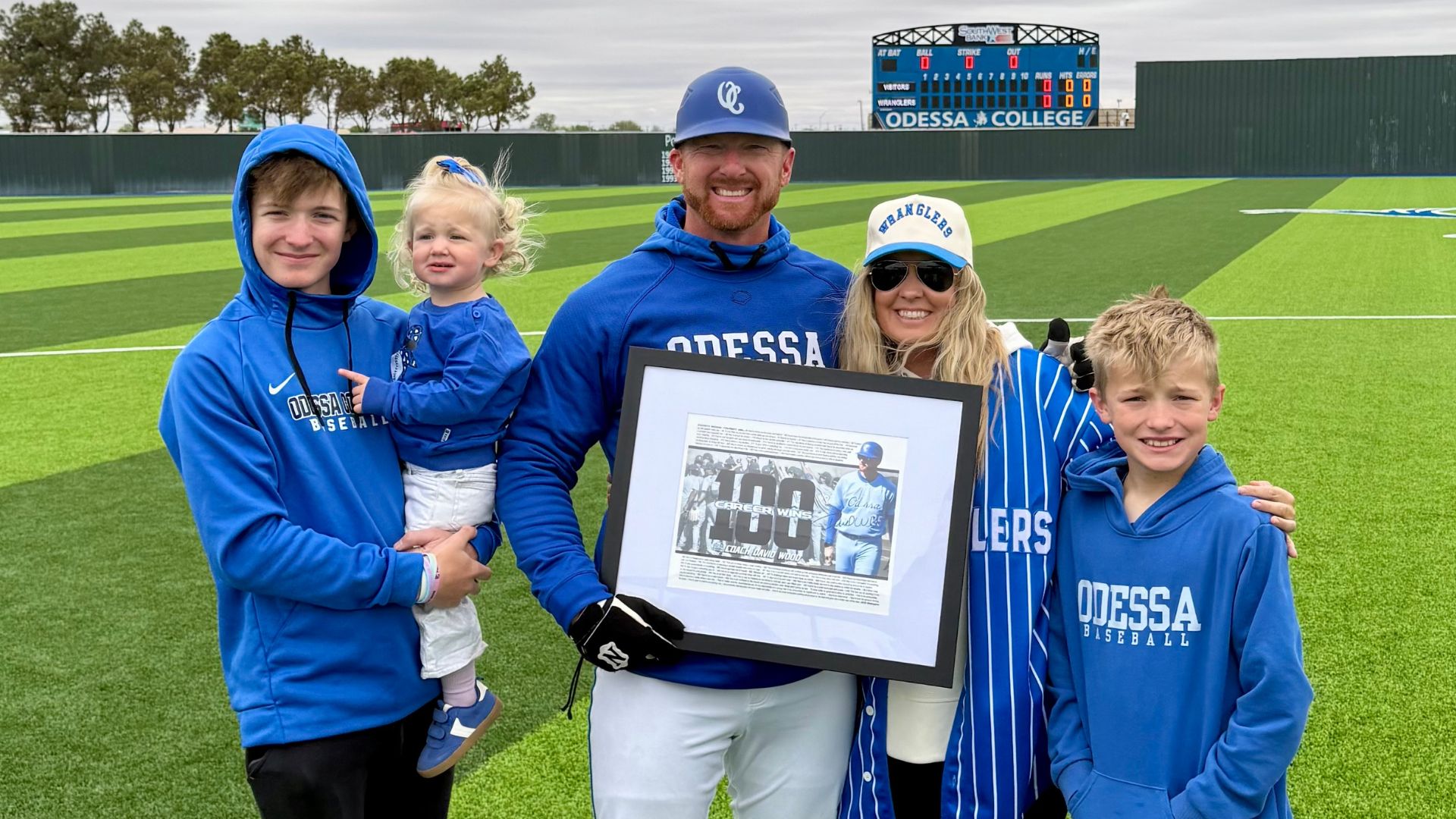 Wood Collects Win #100