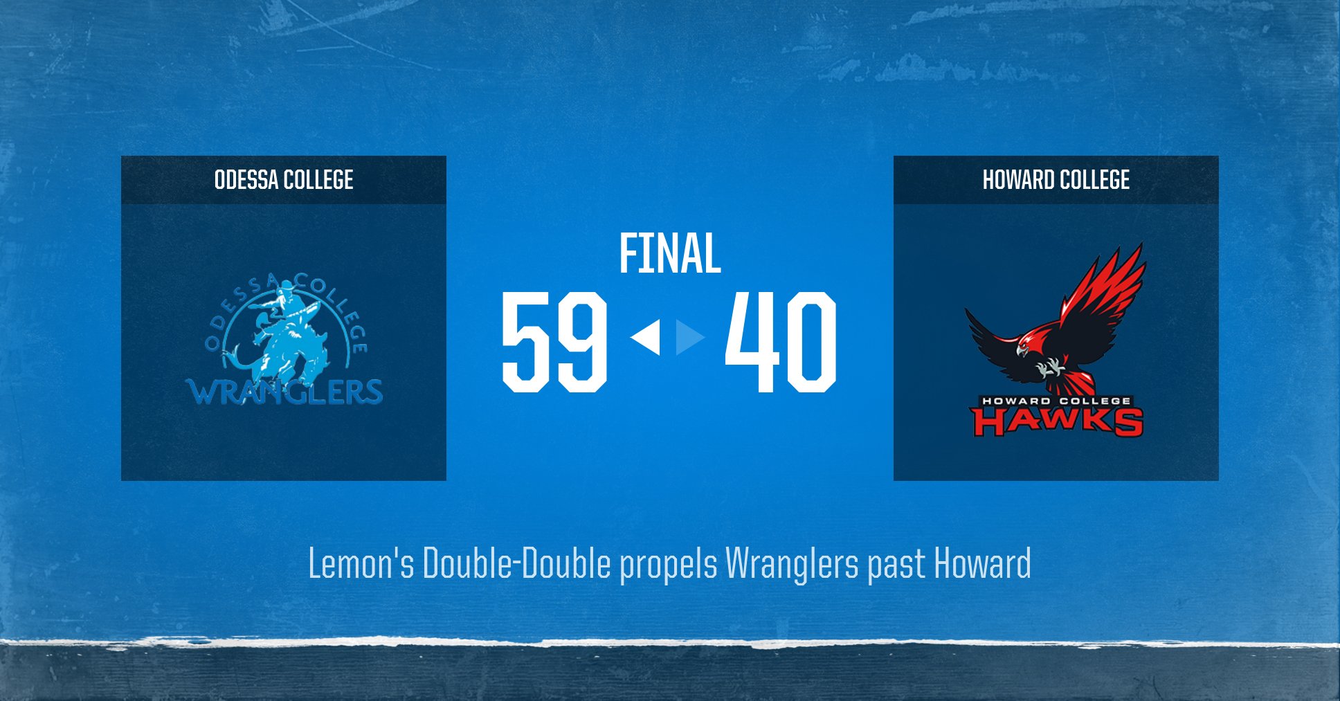 Wrangler Women win on the Road at Howard College